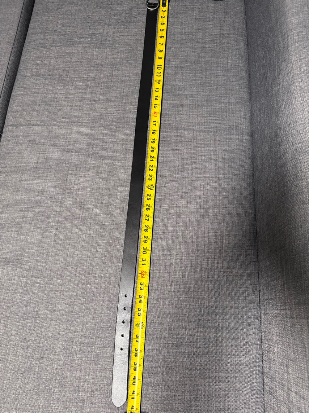 Banana Republic Classic Black Leather Belt